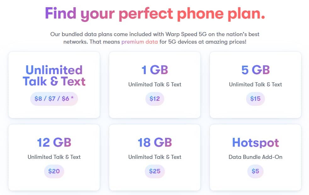 Save money on US Mobile Plans