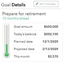 Retirement Savings Goal